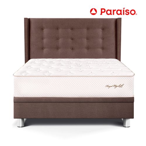 Dormitorio Boxet Gold Roy Elizabeth 2 Plazas Chocolate