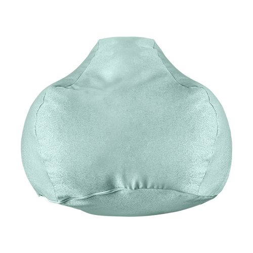Puff Tipo Pera con Relleno de Poliestireno y Funda Interior Extraíble Menta
