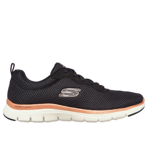 Zapatillas Running Skechers Mujer 149303-Bkrg Negro