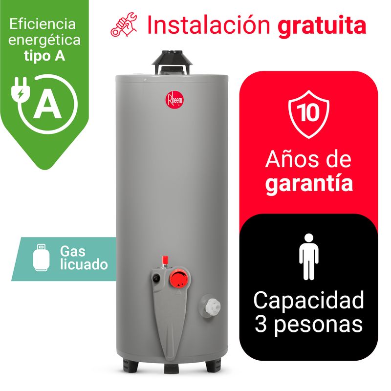 TERMOTANQUE-76L-RHEEM-GAS-DE-BALON--GLP-