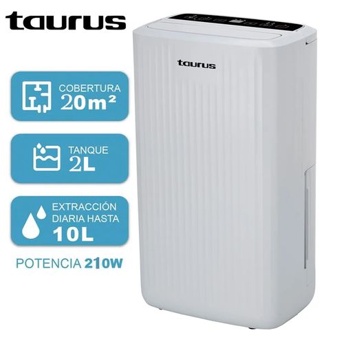 Deshumedecedor Taurus DH-10L 10 Litros 210W