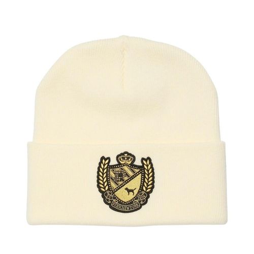 Chullo PINK Rib Knit Beanie - Beige