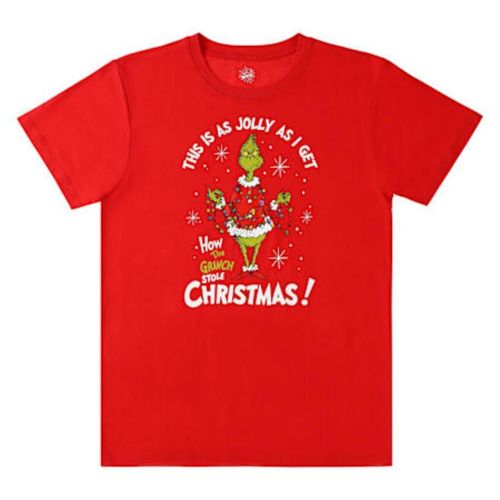 Polo Navideño Unisex The Grinch - Rojo - M