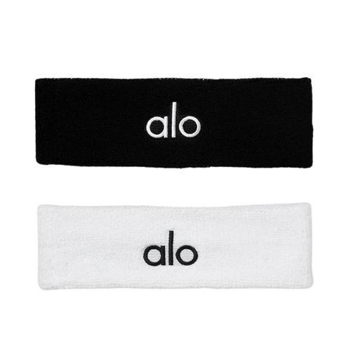 Vincha Alo Yoga Glow Sweatband 2-Pack