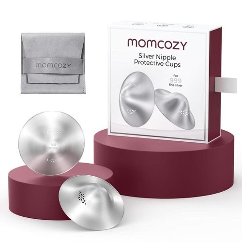 Copas o Protector de lactancia Momcozy Plata 999 - Regular