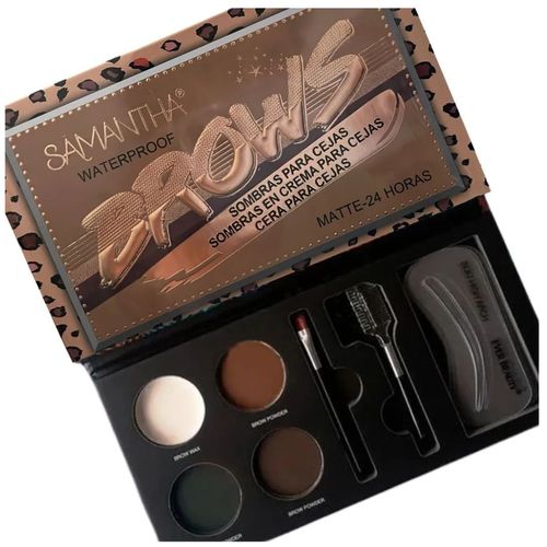 Set Para Cejas Perfectas – Sombras Para Cejas, Cremas Y Cera Para Cejas