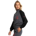 Polera-Sudadera-Quiksilver-x-Stranger-Things-para-Mujer---Negra-Talla-S