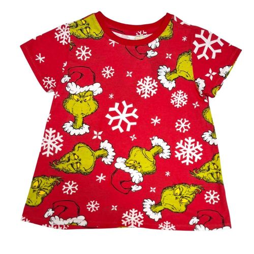Polo Niños Navideño The Grinch - Rojo