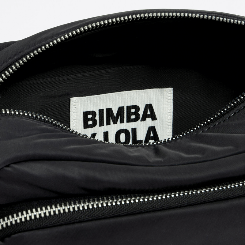 Bolso-Bandolera-Bimba-y-Lola-Doble-Cierre---Negro