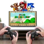 Consola-Retro-Game-Stick-X2-Plus-4K-HD-PS1-PSP-SN64-30000-Juegos-con-Mandos-Recargables