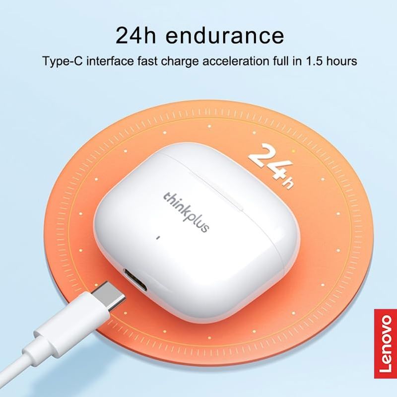Audifonos-inalambricos-Lenovo-Lp40-Pro--Blanco
