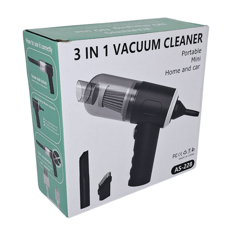 Aspiradora-Inalambrica-Recargable-Para-Carro-3-en-1-AS-228