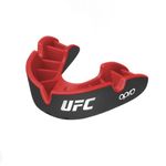 Protector-Bucal-OPRO-UFC-Silver-Negro-Adulto