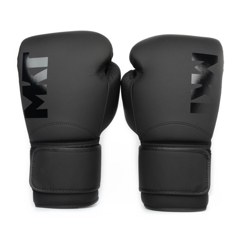 Guantes-de-Boxeo-Makoto-M2-Mate-Negro--100--Poliuretano---12oz