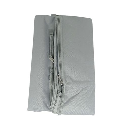 Funda / Forro Para Lavadoras Lona Grueso 10 - 15kg Gris