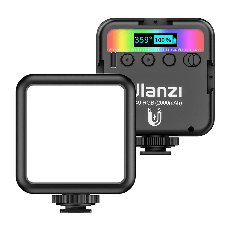Mini-Video-Led-Ulanzi-Vl49-Rgb-Recargable-Camaras-Celulares