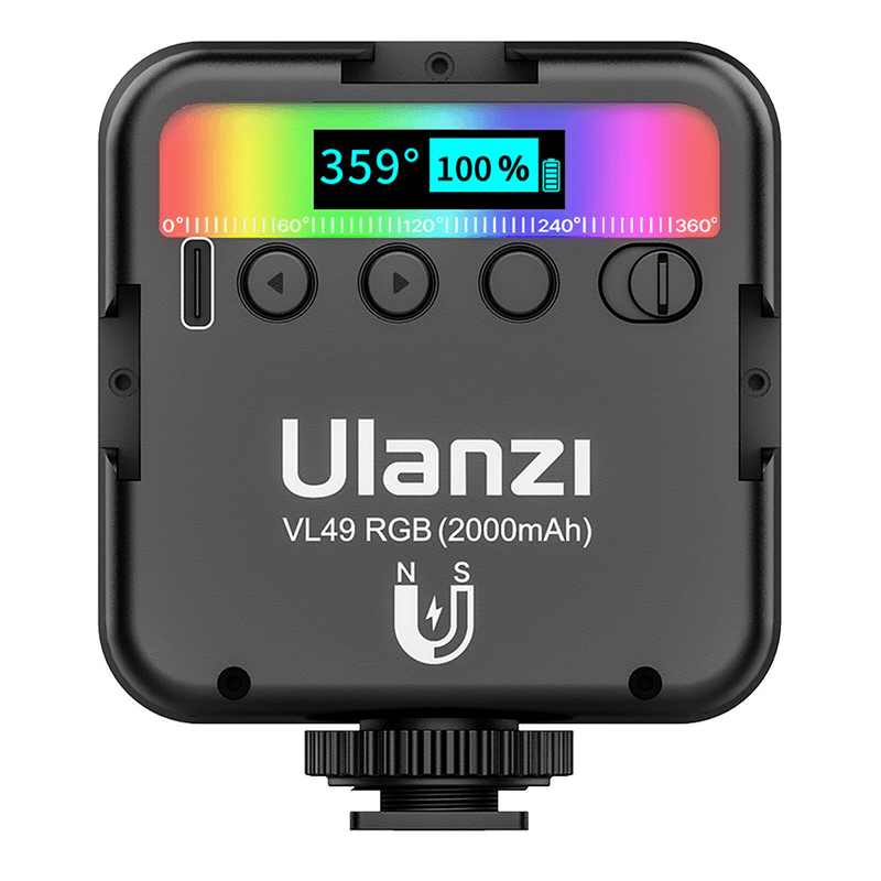 Mini-Video-Led-Ulanzi-Vl49-Rgb-Recargable-Camaras-Celulares