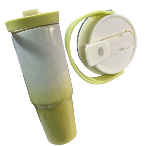Vaso Termico De Acero /mug / Tomatodo /tumbler 1000ml Blanco