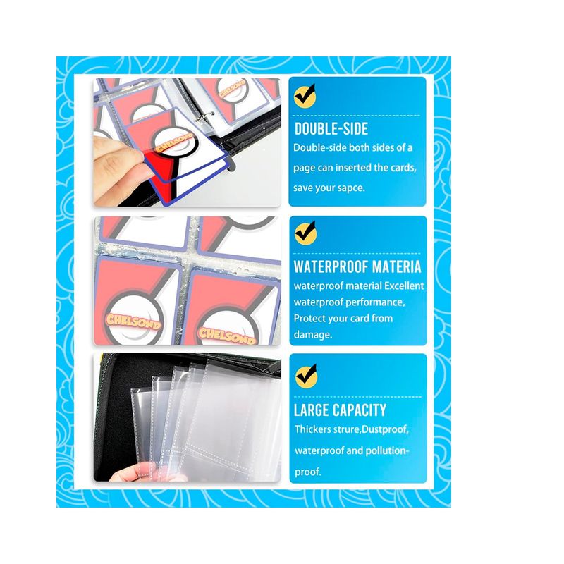 Pokemon-Folder-9-Pocket-720-cartas-Mewtwo-mew