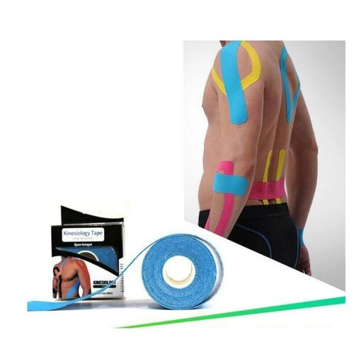 Cinta Kinesiologica 5 Metros Fisioterapia color aleatorio