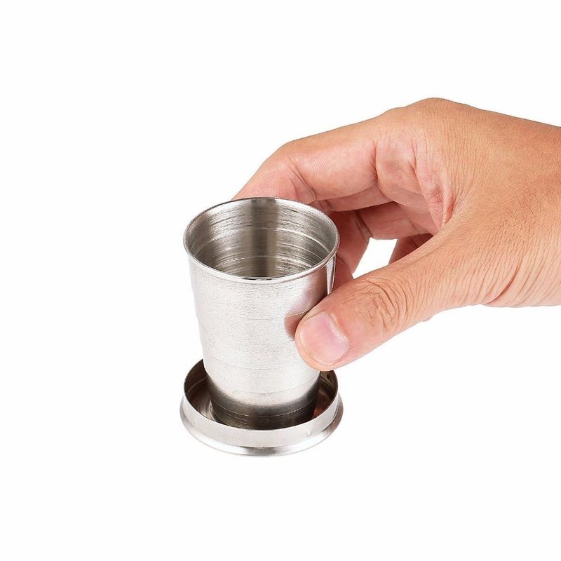 Licorera-Bolsillo-Wiskera-8-onzas-con-vaso-Acero-Inoxidable-marron