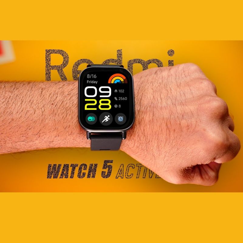 Smartwatch-Xiaomi-Redmi-Watch-5-Active-Negro-