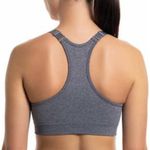 Sujetador-deportivo-o-Top-PUMA-para-mujer-Packx3-Negro-Plomo-Rosa-Talla-S