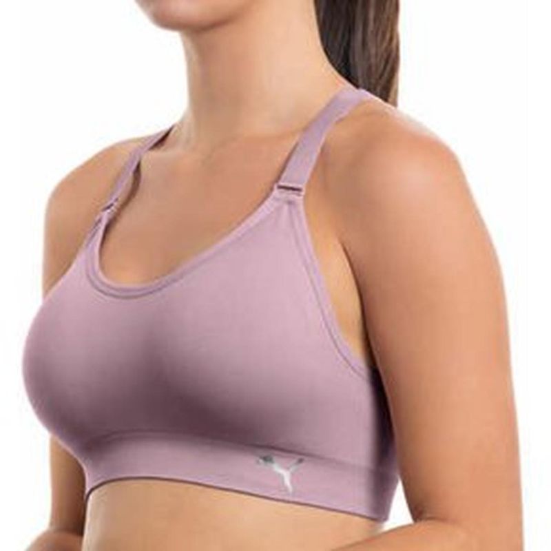 Sujetador-deportivo-o-Top-PUMA-para-mujer-Packx3-Negro-Plomo-Rosa-Talla-S