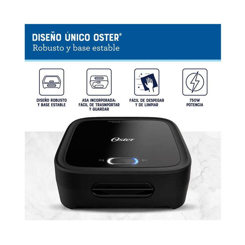 Sandwichera-Oster-Compacta-Plato-Hondo-CKSTSM400
