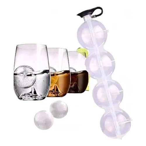 Pack x 2 Cubeta de Hielo Esféricos Hielera Bar Whisky Cocktails