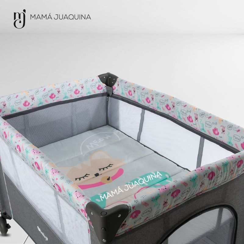 Cuna-de-Lujo-«MAYER»-Rosa-Claro