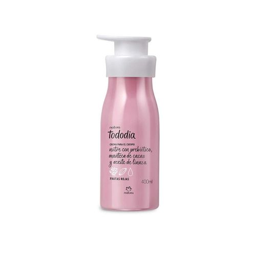 Crema Nutritiva Natura Tododia para el Cuerpo Frutas Rojas 400 ml