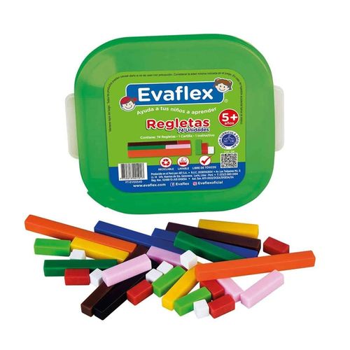 REGLETA DE 74 PIEZAS EVAFLEX