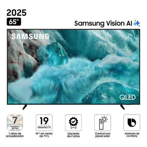 Televisor SAMSUNG QLED 65" UHD 4K Vision AI Smart TV QN65Q7FAAGXPE