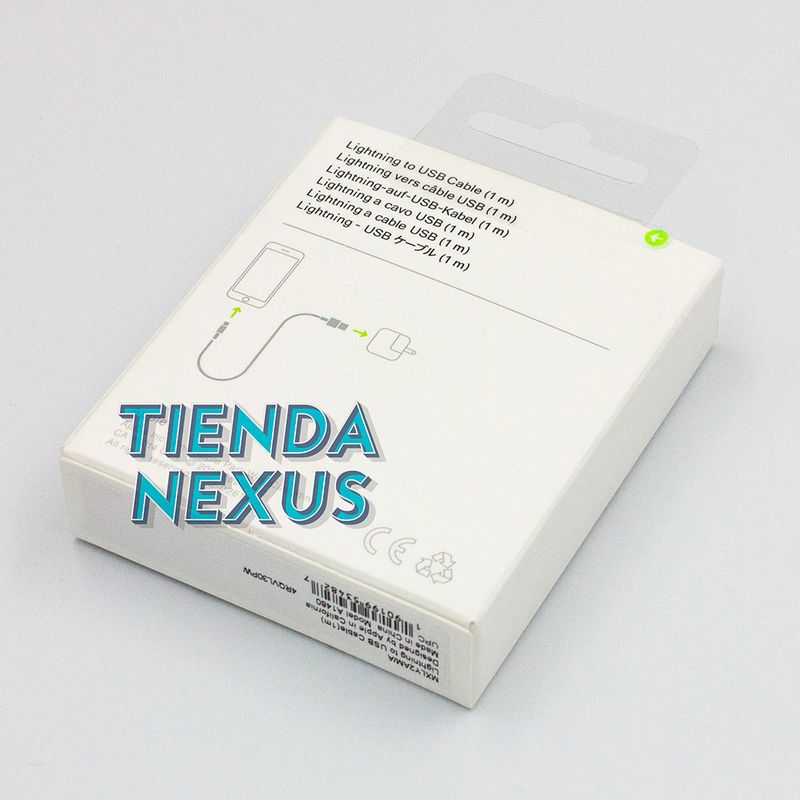 Cable-Lightning-a-USB-1M-Original-del-cargador-para-iPhone-de-Apple---Regalo