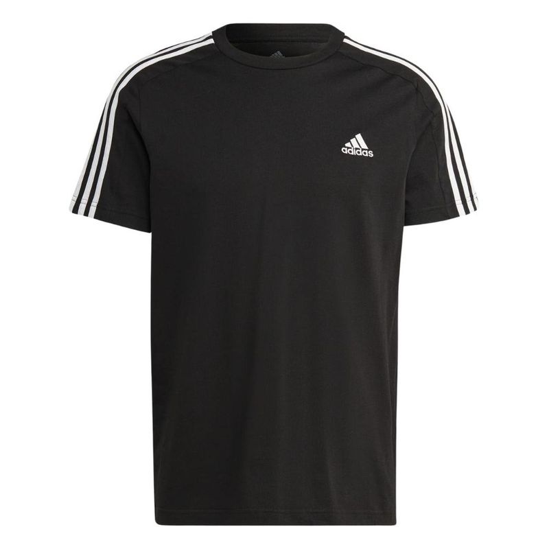 Polo-Hombre-Adidas-Essentials---Negro