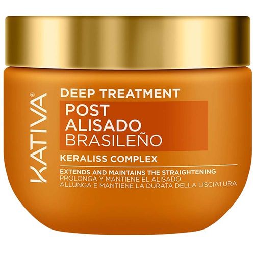 Tratamiento Capilar KATIVA Post Alisado Brasileño Frasco 300ml