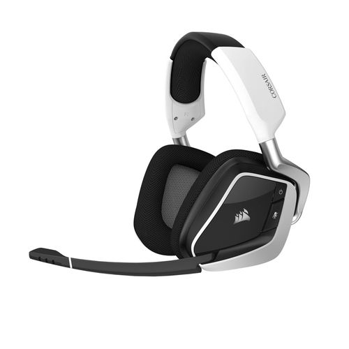 Auriculares CORSAIR para juegos VOID RGB ELITE Wireless  Blanco-Negro