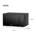 MICROONDAS-PANASONIC-NN-SB25JBRPK-NEGRO-20L----MEGA-IMPORT