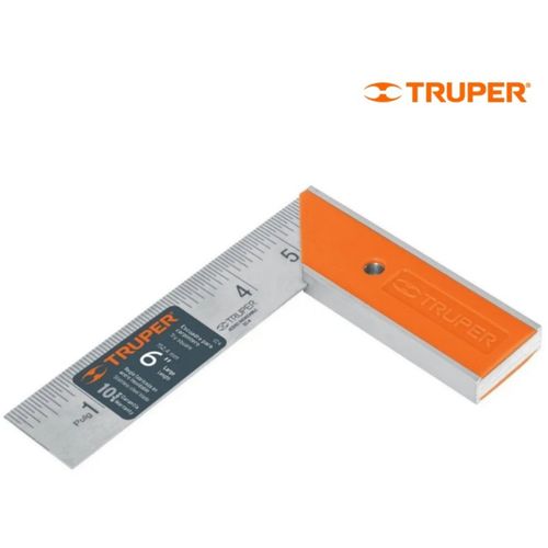Escuadra para carpintero  6" truper