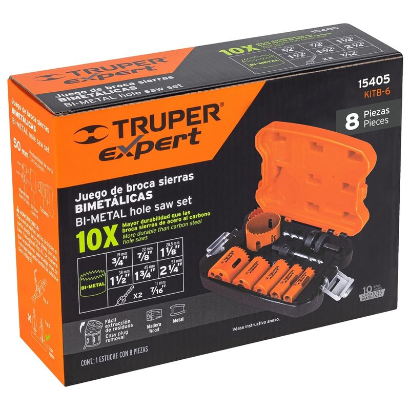 Brocasierras-bimetalicas-8-Piezas-Truper-Expert