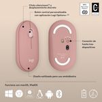 Logitech---Mouse-Pebble-2-M350S-Bluetooth---Rosado