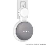 Carcasa-Marco-de-Pared--para-Google-Nest-Home-Mini-Blanco