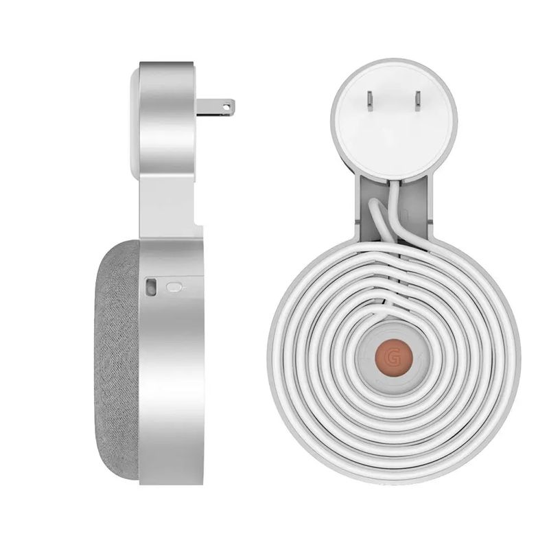 Carcasa-Marco-de-Pared--para-Google-Nest-Home-Mini-Blanco