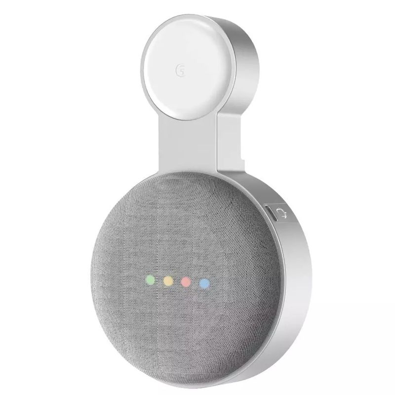 Carcasa-Marco-de-Pared--para-Google-Nest-Home-Mini-Blanco