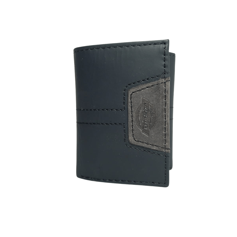 Billetera-Trifold-de-Cuero-para-Hombres-Dickies---Negro