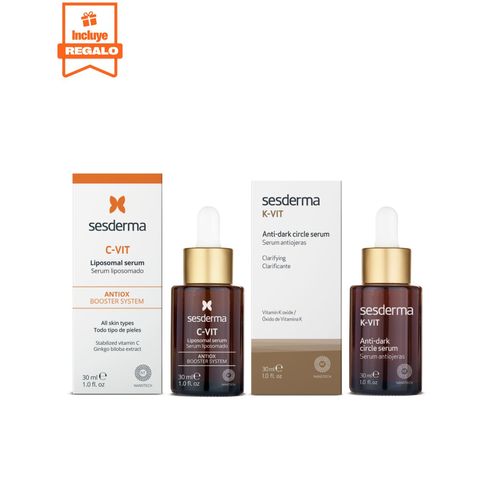 Sesderma Duo K-VIT Antiojeras 30 ml + C-Vit Liposomal Serum