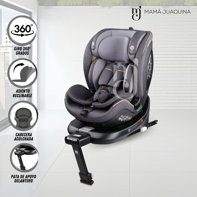 Silla-De-Auto-«MOTSUKO»-Gris