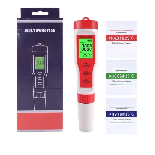 Medidor calidad de Agua 4 En 1 PH EC TDS Temperatura EZ-9908