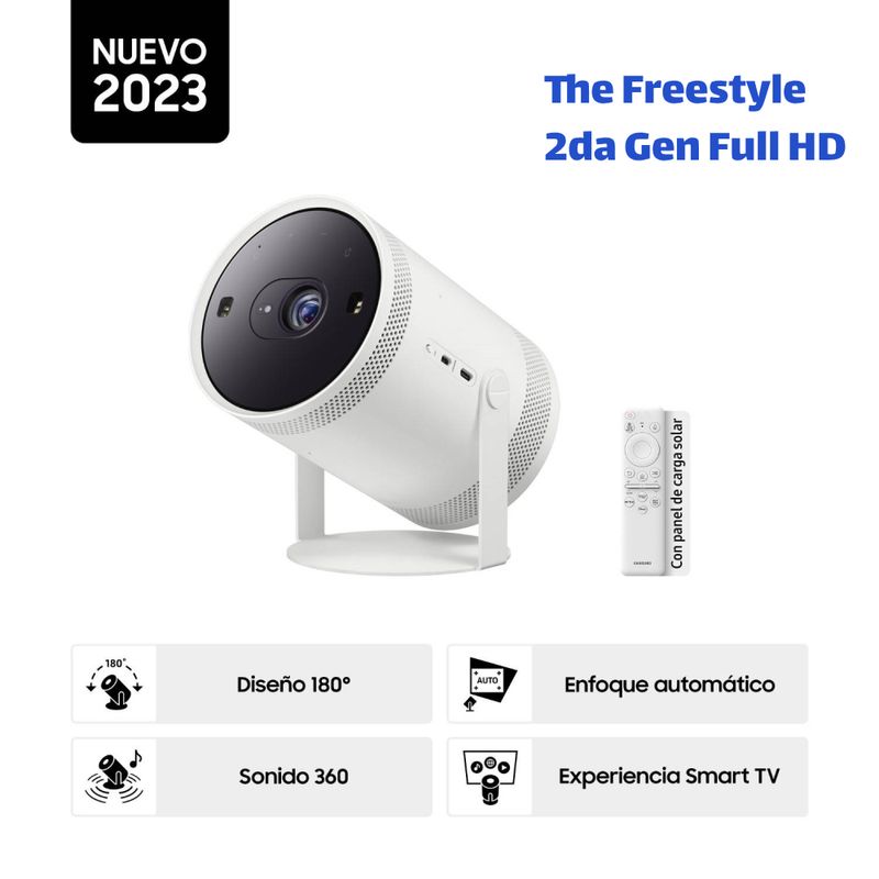 Proyector-Samsung-The-Freestyle-2da-Gen-Full-HD-SP-LFF3CLAXXPE--Año-2023-
